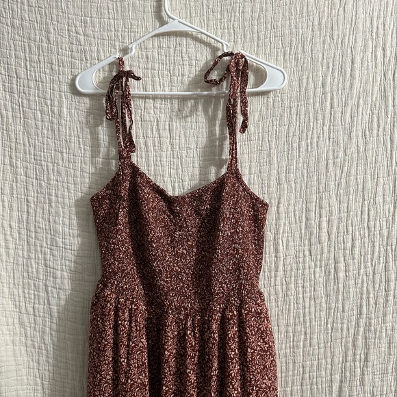 Lucie Tie-Strap Tiered Midi Dress in Florentine Floral - Picture 1 of 5